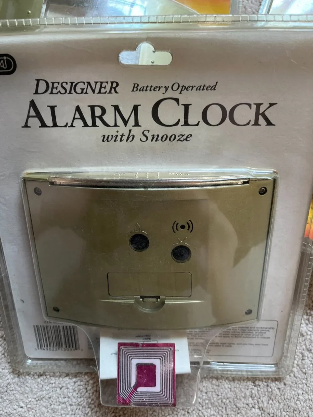 Vintage TOZAI Designer Battery Operated Alarm Clocks with Snooze - Lot of 3 (New